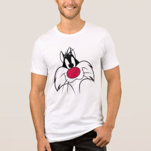 SYLVESTER™ Red Nose Face Tri-Blend Shirt