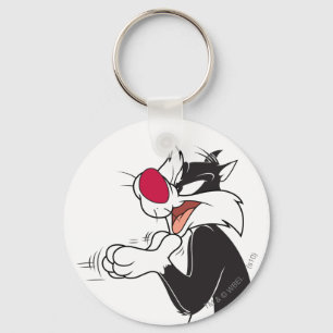SYLVESTER™ Rubbing Paws Keychain