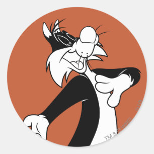 SYLVESTER™ Singing Classic Round Sticker