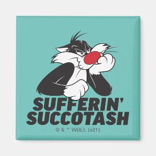 SYLVESTER™ "Sufferin' Succotash" Sulking Magnet