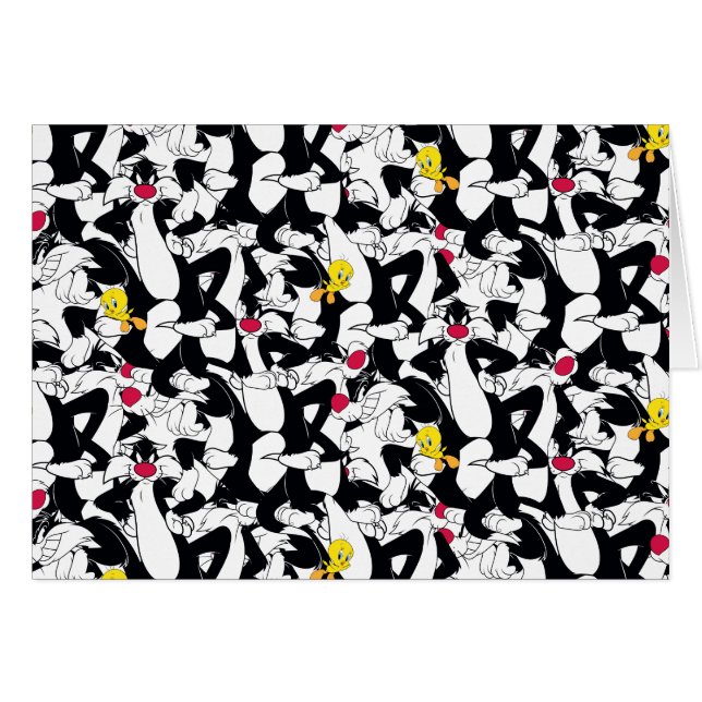 SYLVESTER™ & TWEETY™ Motif (Devant horizontal)