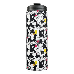 SYLVESTER™ & TWEETY™ Pattern Thermal Tumbler