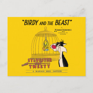 SYLVESTER™ & TWEEY™   Birdy and the Beast Postcard