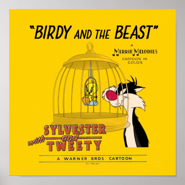 SYLVESTER™ & TWEEY™ | Birdy and the Beast Poster (Front)