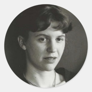 sylvia plath photo sticker