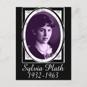 Sylvia Plath Postcard