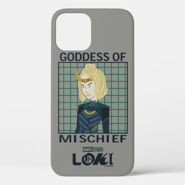 Sylvie Goddess of Mischief Illustration Case-Mate iPhone Case (Back)