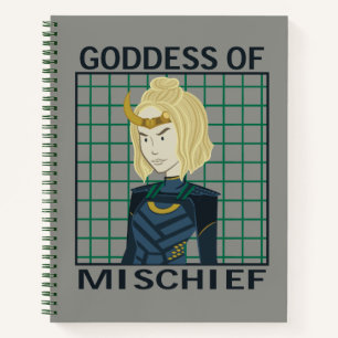 Sylvie Goddess of Mischief Illustration Notebook
