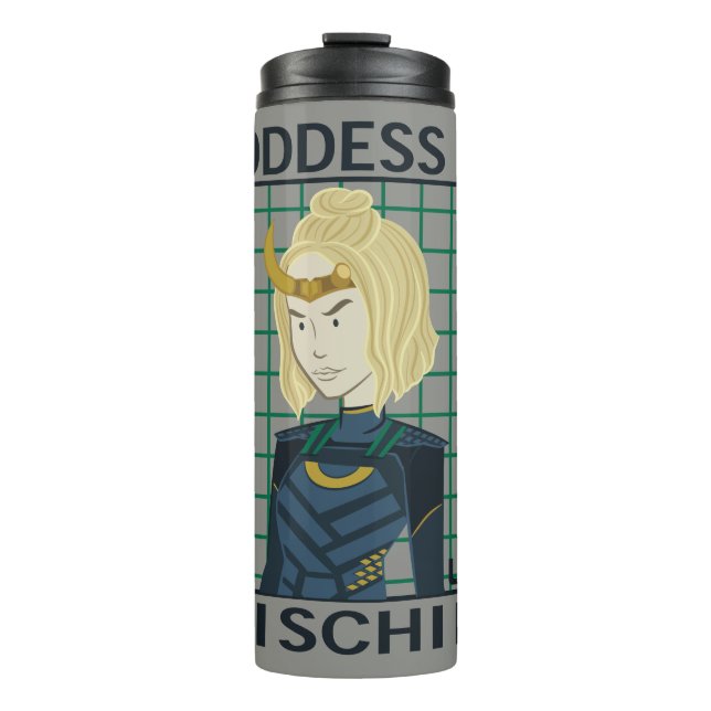 Sylvie Goddess of Mischief Illustration Thermal Tumbler (Front)