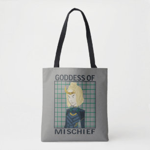Sylvie Goddess of Mischief Illustration Tote Bag