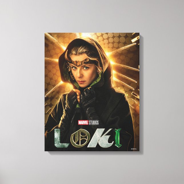 Sylvie TVA Poster Canvas Print (Front)
