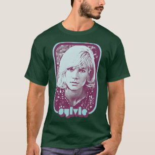 Sylvie Vartan Francophile Retro Aesthetic Design T-Shirt