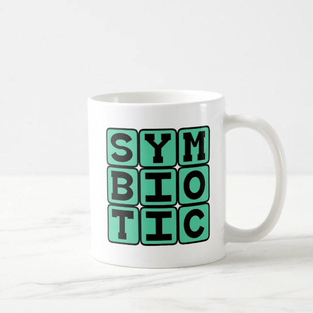 Symbiotic, Co-Dependent Relationship Coffee Mug (Right)