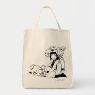 Symbiotic Friends Grocery Tote Bag