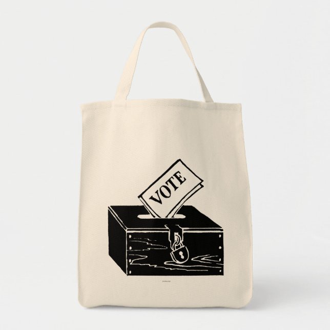 Symbol: Ballot Box Tote Bag (Front)
