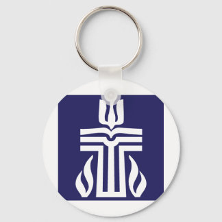 symbol-bluewhite keychain