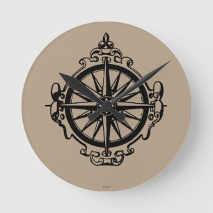 Symbol: Compass Round Clock