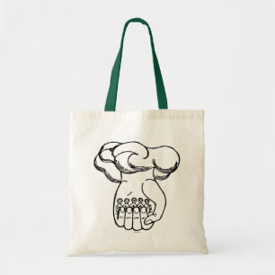 Symbol: Divine Hand Tote Bag