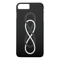 Symbol double Infinity - Black & White