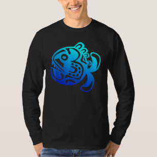 Symbol Fish Culture Haka Kia Ora Dance New Zealand T-Shirt