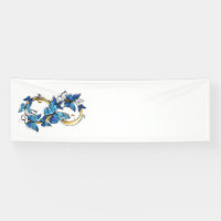 Symbol Infinity of Blue Morpho Butterflies