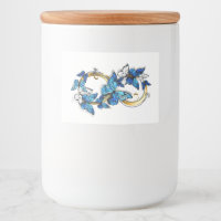 Symbol Infinity of Blue Morpho Butterflies