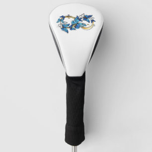 Symbol Infinity of Blue Morpho Butterflies Golf Head Cover