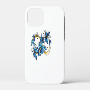 Symbol Infinity of Blue Morpho Butterflies iPhone 12 Mini Case