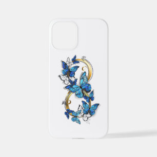 Symbol Infinity of Blue Morpho Butterflies iPhone 12 Mini Case