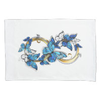 Symbol Infinity of Blue Morpho Butterflies