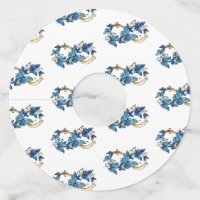 Symbol Infinity of Blue Morpho Butterflies