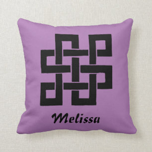 Symbol: Nade-Takara-Nusubi Throw Pillow