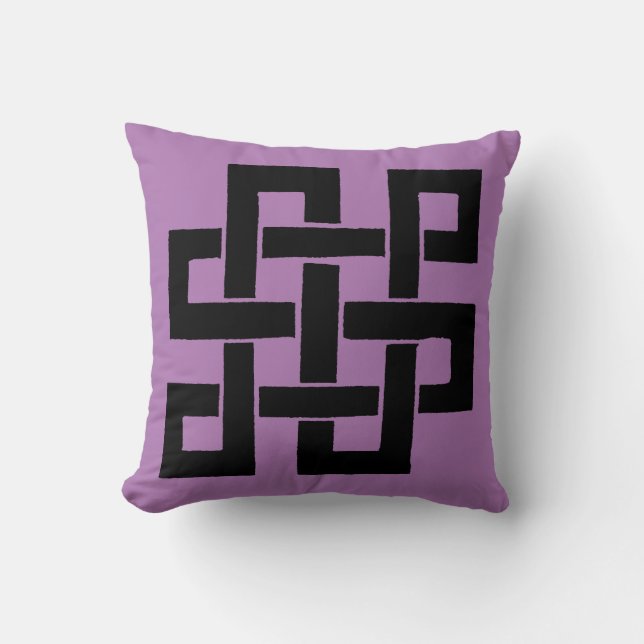 Symbol: Nade-Takara-Nusubi Throw Pillow (Front)