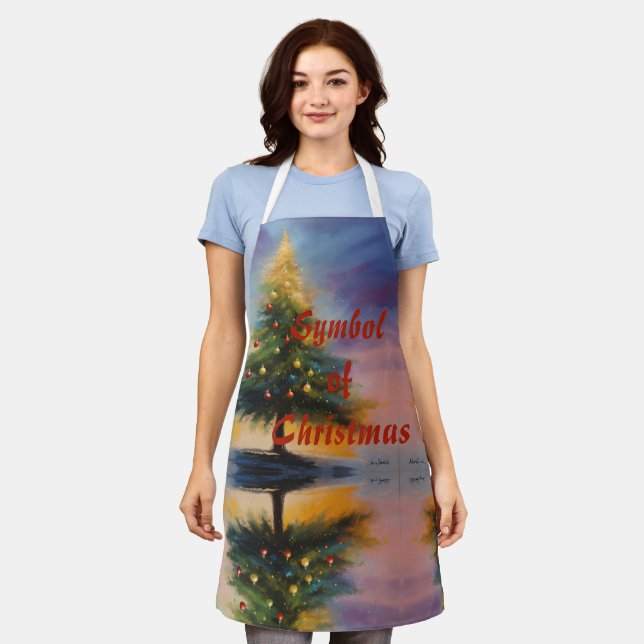 Symbol of Christmas Apron (Worn)