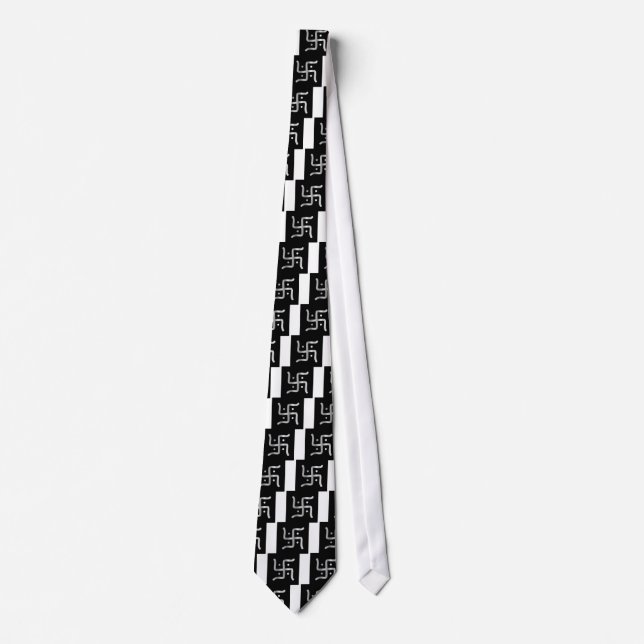 Symbol of Jainism religion Tie (Front)