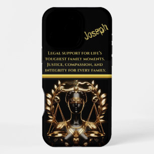 Symbol of Justice Embodying Fairness and Equality iPhone 16 Pro Max Case