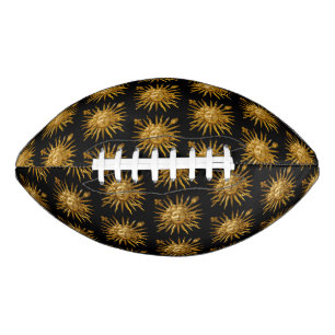 Symbol of Louis XIV the Sun King Football