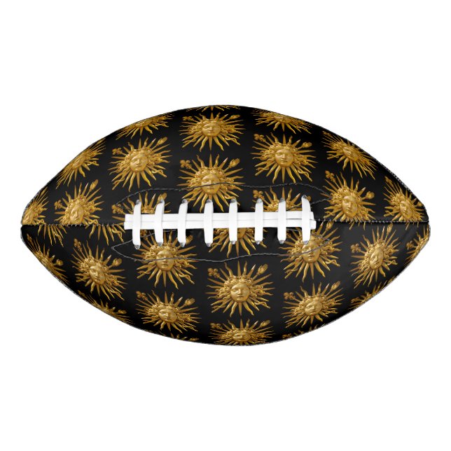 Symbol of Louis XIV the Sun King Football (Front)