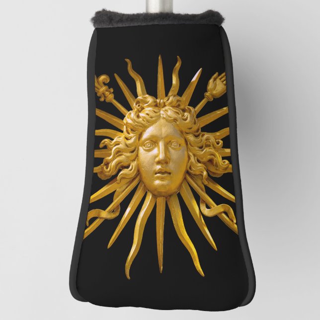 Symbol of Louis XIV the Sun King Golf Head Cover (Rotate 90)