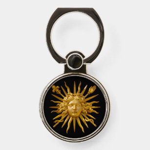 Symbol of Louis XIV the Sun King Phone Ring Stand