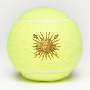 Symbol of Louis XIV the Sun King Tennis Balls