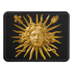 Symbol of Louis XIV the Sun King Trailer Hitch Cover