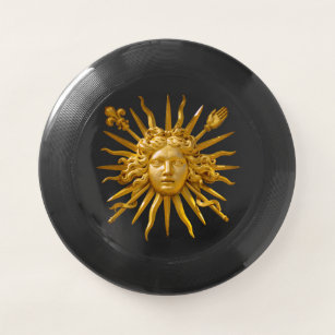 Symbol of Louis XIV the Sun King Wham-O Frisbee