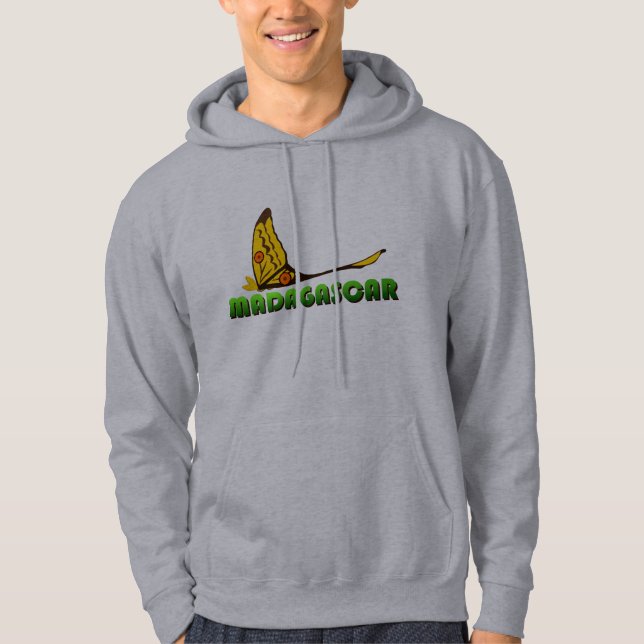 Symbol of Madagascar - Comet Moth Hoodie (Front)