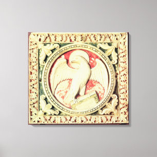 Symbol of St. John the Evangelist Canvas Print