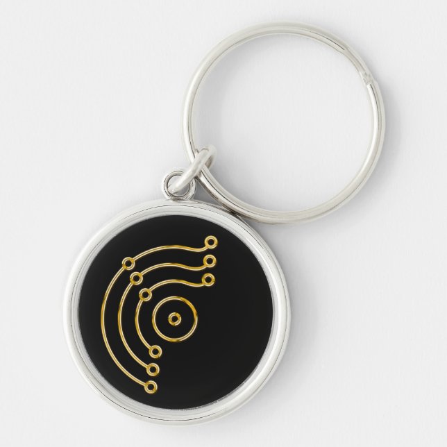 Symbol RUNA / GOLD Keychain (Front)