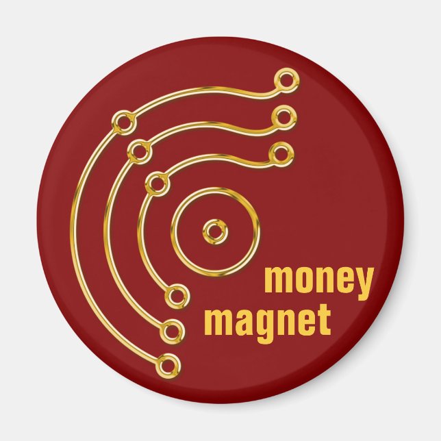 Symbol RUNA / GOLD, money, magnet (Front)