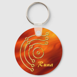 Symbol RUNA / GOLD, Runa Keychain