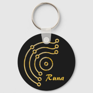 Symbol RUNA / GOLD, Runa Keychain