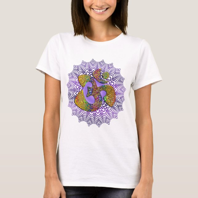 Symbol Universal OM / AUM - Ornament T-Shirt (Front)